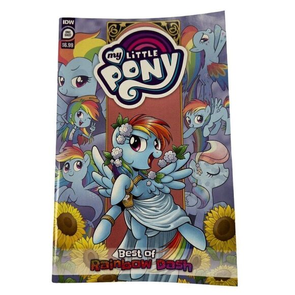 My Little Pony BEST OF RAINBOW DASH IDW Comics 2023 APR231566 (CA) Hickey - Picture 1 of 5